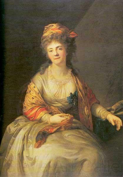Anton Graff Portrait of Elizabeth P. Divova France oil painting art